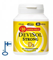 DEVISOL STRONG 50 MIKROG IMESKELYTABL 230 kpl